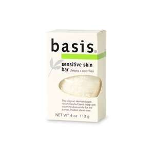  Basis Sensitive Skin Bar 4 oz. Beauty