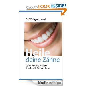   Zahnprobleme (German Edition) Wolfgang Kuhl  Kindle Store