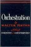 Orchestration, (0393097404), Walter Piston, Textbooks   