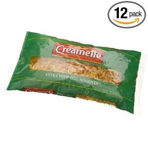 Creamette Pasta Creamette Extra Wide Egg Noodles 16 Ounce Packages 