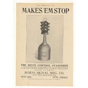  1925 Horni Signal Multi Control Traffic Light Print Ad 