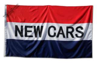 NEW CARS Sign Banner Flag Outdoor Auto Dealer Business  