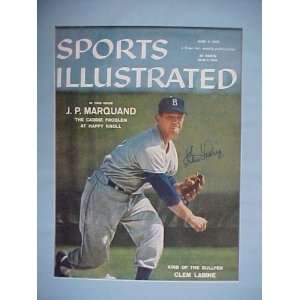 Clem Labine Autographed Signed June 3 1957 Sports Illustrated Magazine 