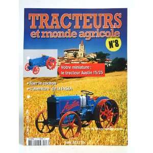  French Magazine Tracteurs et monde agricole #8 Toys 