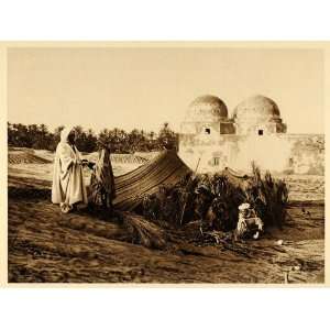  1924 Mosque Men Tozeur Oasis Tunisia Lehnert Landrock 