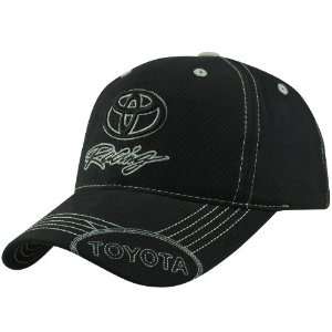  Toyota Racing Black Mesh Back Adjustable Hat Sports 