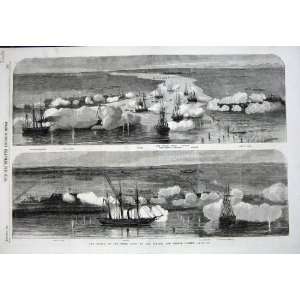  1858 War Attack Peiho Forts Nimrod Ships Slaney Bustard 
