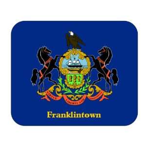   Flag   Franklintown, Pennsylvania (PA) Mouse Pad 