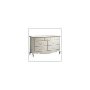  Natart Verona Double Dresser in French White and Silver 