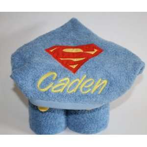  Boys Superman Hooded Towel Baby