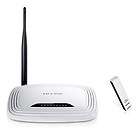 NEW TP LINK TL WR740N 150Mbps Wireless N Router + TP LI