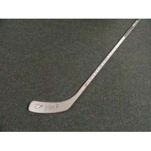  Martin St. Louis Autographed Hockey Stick   Logo 