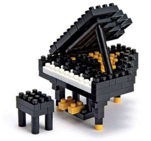 nanoblock Mini Grand Piano   japan building blocks  