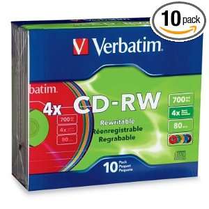  CD RW Rewritable Discs