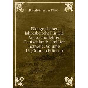   Schweiz, Volume 15 (German Edition) Pestalozzianum ZÃ¼rich Books