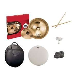  Sabian B8 Pro Effects Pack with Cymbal Bag, Snare Head 