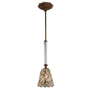  Senecal 1 Light Pendant In Spanish Bronze