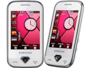 Unlocked Samsung S7070 GPRS 3.2MP Cell Phone White 8808993770373 