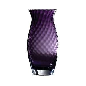  Royal Doulton Studio Glassware Purple Optic Vase Kitchen 