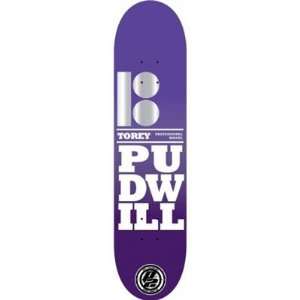  Plan B Torey Pudwill Stacked Skateboard Deck 2012   7.5 