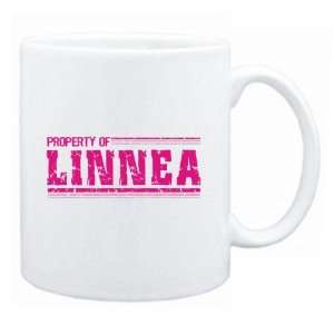  New  Property Of Linnea Retro  Mug Name