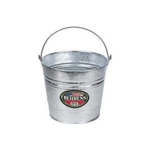  3 PACK GALVANIZED HOT DIPPED PAIL, Color STEEL; Size 10 