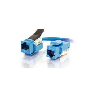    Cables to Go 35226 Cat5e Toolless Keystone Jack   Blue Electronics