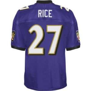 Baltimore Ravens #27 Ray Rice Purple Jerseys Authentic Football Jersey 