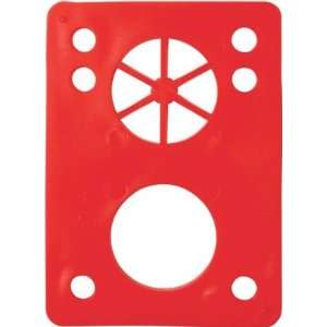  Spindog 1/8 Soft Shockpad Risers   Red (set of 2) Sports 