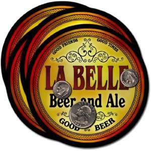  La Belle, MO Beer & Ale Coasters   4pk 