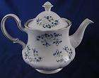 Teapot Tea Pot CRACK Sonata Queen Anne England Fine Bon