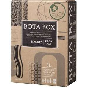  Bota Box Malbec 3ltr 2009 Grocery & Gourmet Food