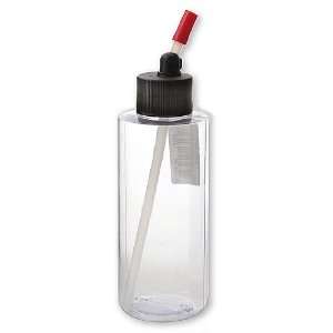  Iwata Clear Cylinder Bottles 4 oz. clear no rust cap