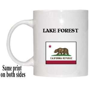  US State Flag   LAKE FOREST, California (CA) Mug 