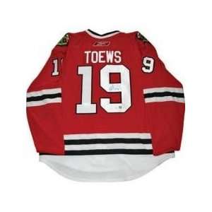  Jonathan Toews Autographed/Hand Signed Pro Jersey Sports 