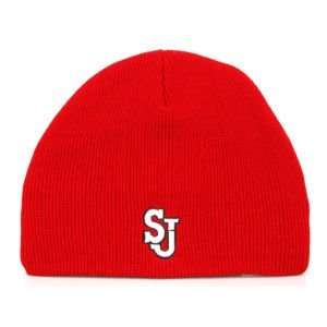  St. Johns Red Storm Ezedozit Knit Team Color Hat Sports 