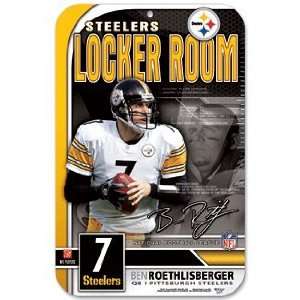  NFL Ben Roethlisberger Pittsburgh Steelers Sign *SALE 