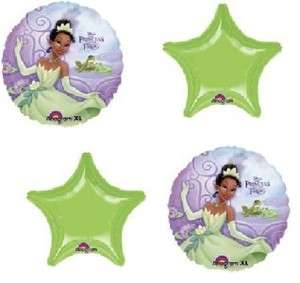 PRINCESS AND THE FROG BALLOON BOUQUET SET, GIRLS BIRTHDAY, FREE 
