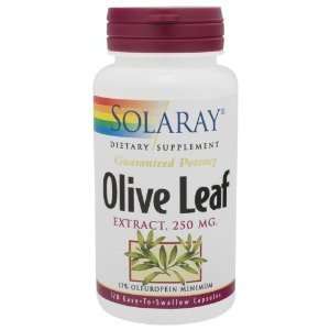  Solaray Olive Leaf Extract, 250 mg  120 count Health 