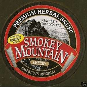 Smokey Mountain Tobacco Free Chew CHERRY  