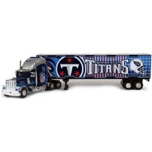  Titans Upper Deck NFL Peterbilt Tractor Trailer Sports 