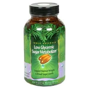  Irwin Naturals Low Glycemic Sugar Metabolizer, 75 gels 