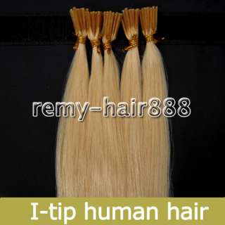 18 stick tip human hair Extensions 100s #613  