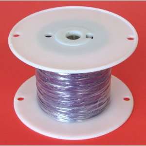  20 Ga Purple Hook Up Wire, Solid, 1000 Electronics