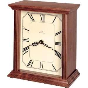   The Hudson Rectangular Dial Mantle Clock, Oak Finish 