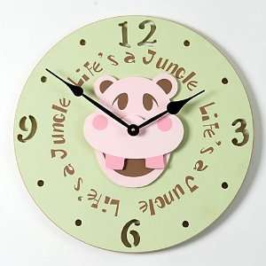   Head   Childrens Wall Clock(Various Color Options)