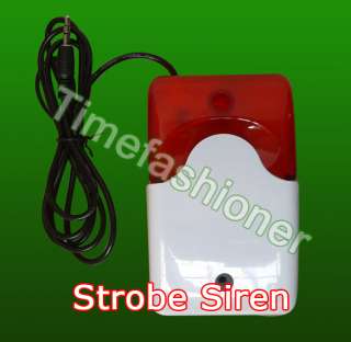   Light Strobe Siren For My 99 Zones Wireless Alarm System 110 dB  