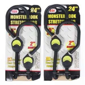    2   24 Monster Hook Bungee Stretch Cords