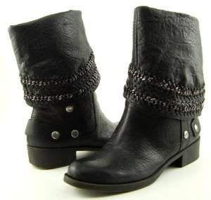 NINE WEST BARSTOOL Black Womens Shoes Boots 6  
