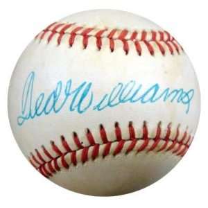 Ted Williams Signed Baseball   AL PSA DNA #P04292   Autographed 
